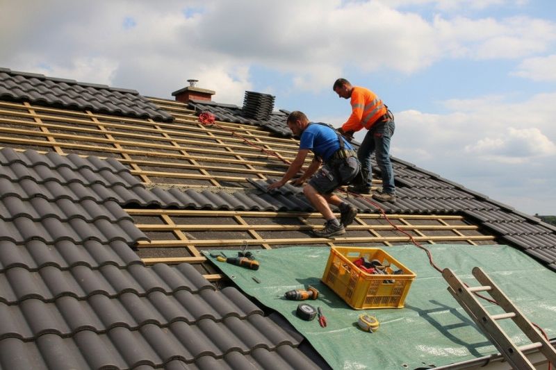 Local Spanish Tile Roof Repair pros at work