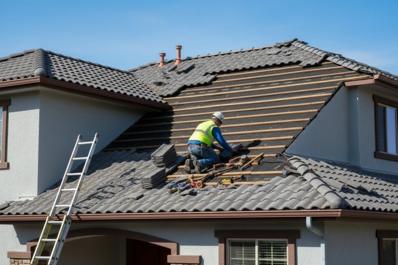Spanish Tile Roof Repair